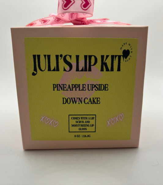 Pineapple Upside-down Cake Lip Kit