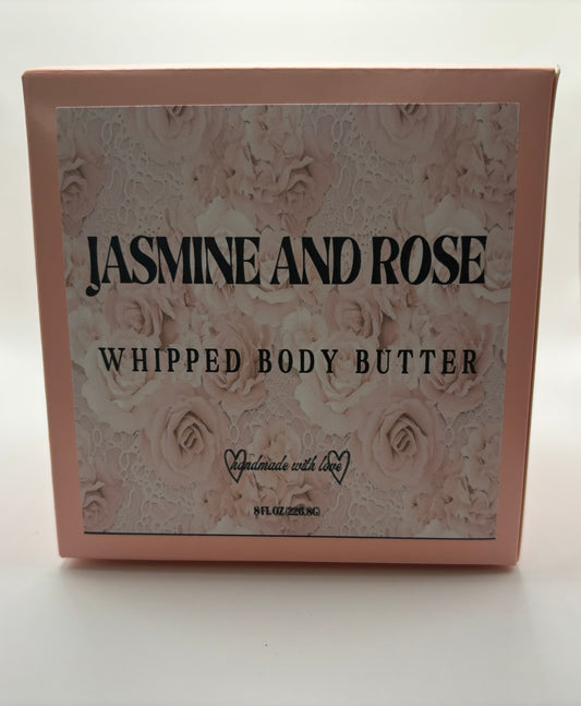 Rose and Vanilla Whipped Body