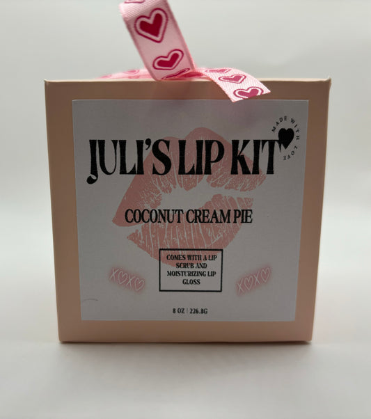 Coconut Cream Pie Lip Kit